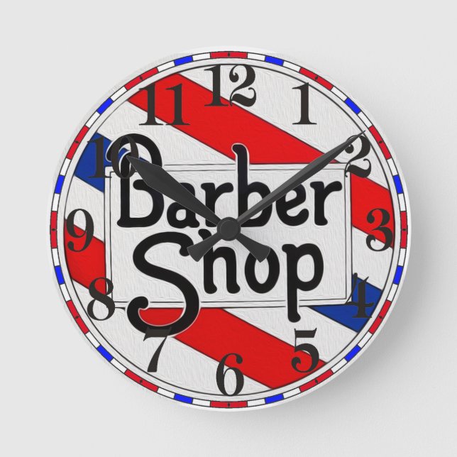 Horloge de raseur-coiffeur (Recto)