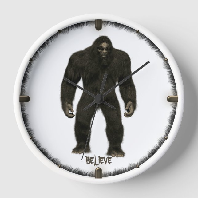HORLOGE DE SASQUATCH BIGFOOT (Recto)