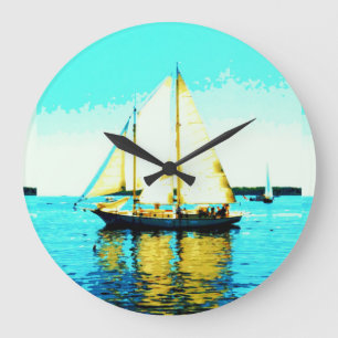 horloge de schooner de navigation