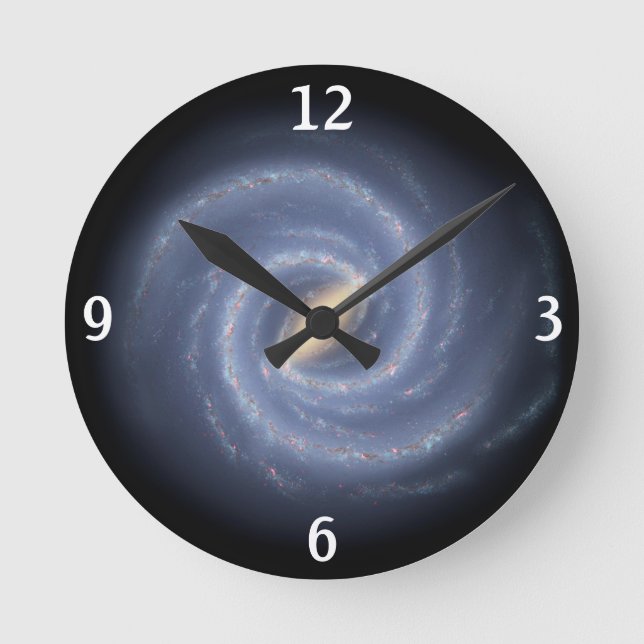 Horloge de spirale de manière laiteuse (Recto)