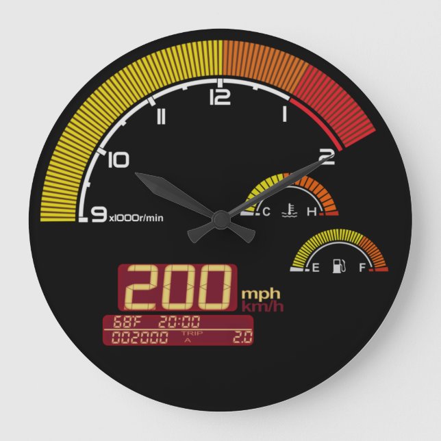 Horloge de style S2000 (Recto)