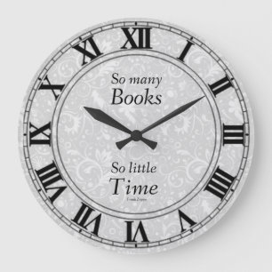 Horloge de tant de livres