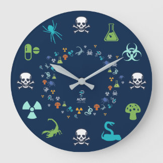 Horloge de tox ACMT - Design bleu foncé