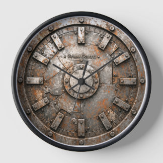 Horloge décorative en quartz Machine en fer