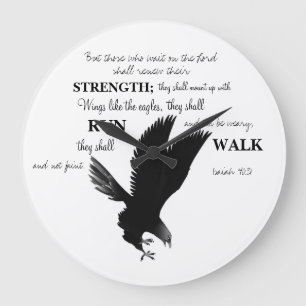 Horloge d'écriture sainte d'Eagle