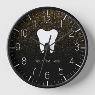 Horloge dentaire blanche de bureau de dentiste per