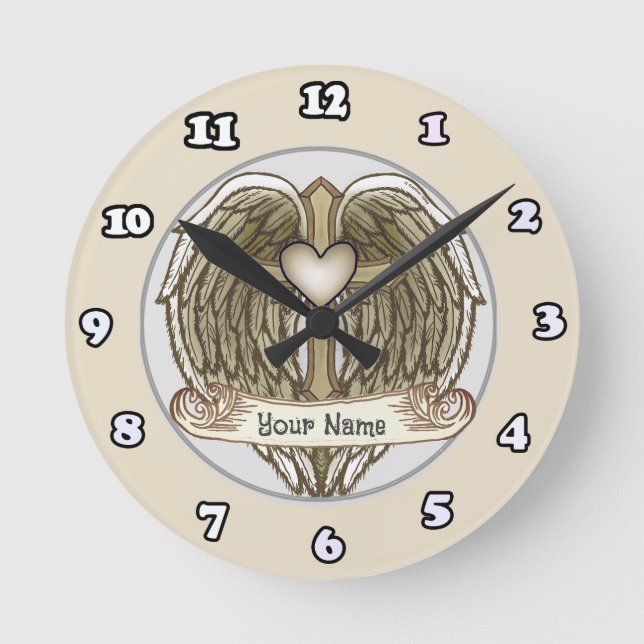 Horloge des ailes Cross Heart (Recto)