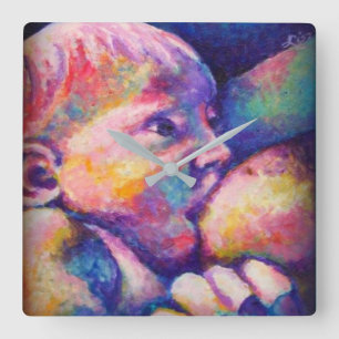 Horloge des Carrés de bébé