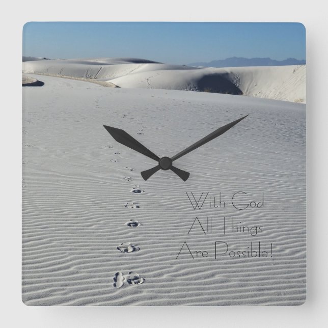 Horloge des Écritures chrétiennes (Recto)