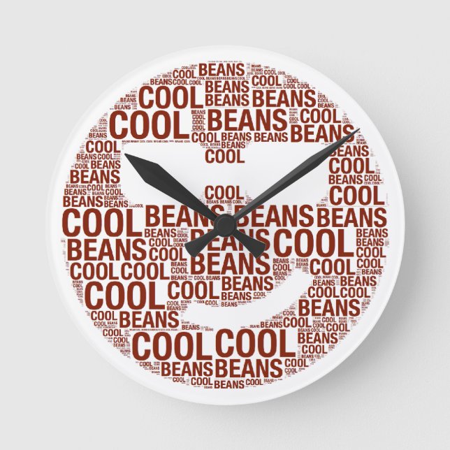 Horloge des haricots cool (Recto)
