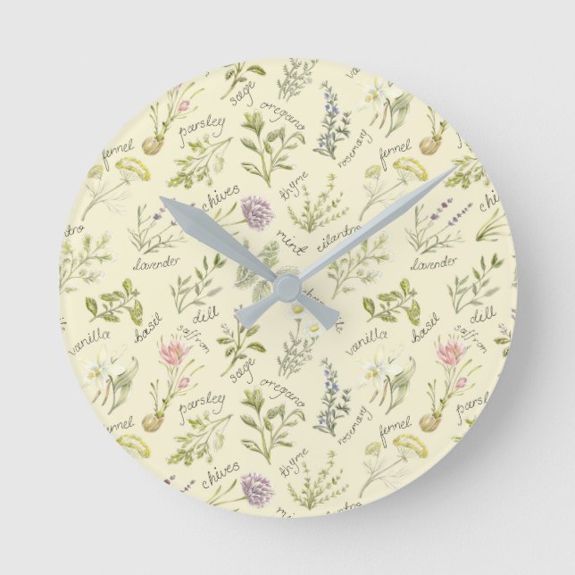Horloge des herbes et des épices (Recto)