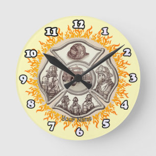 Horloge des pompiers de la Croix de Malte