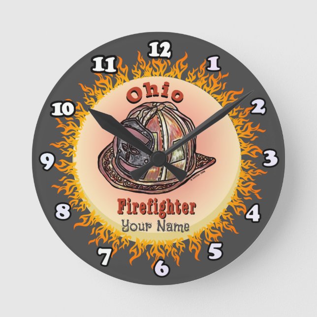 Horloge des pompiers de l'Ohio (Recto)