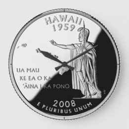 Horloge des quarts de faux de l'État d'Hawaii
