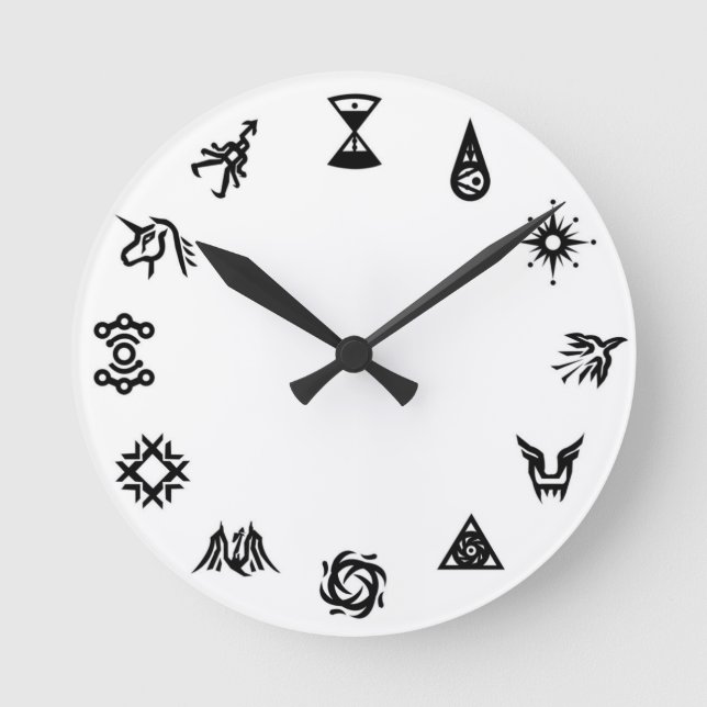 Horloge des symboles EXO (Recto)