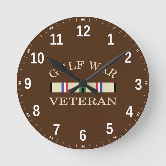 Horloge des vétérans de la guerre du Golfe (Recto)