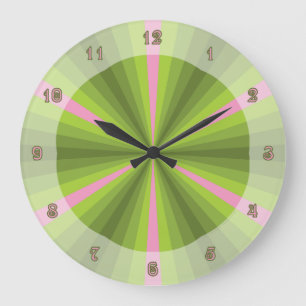 Horloge d'illusion de printemps