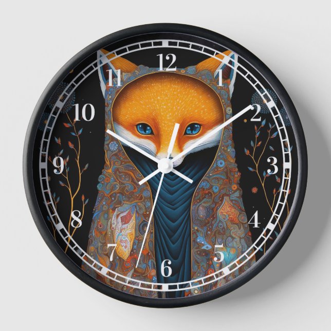 Horloge d'Imaginaire Whimsical Fox (Recto)