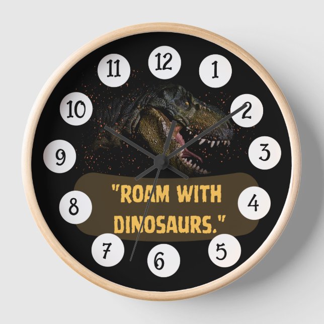 HORLOGE DINO (Recto)