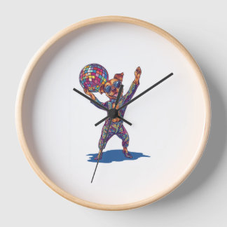 Horloge Disco Dog Delight � Funny 70s Party Pup