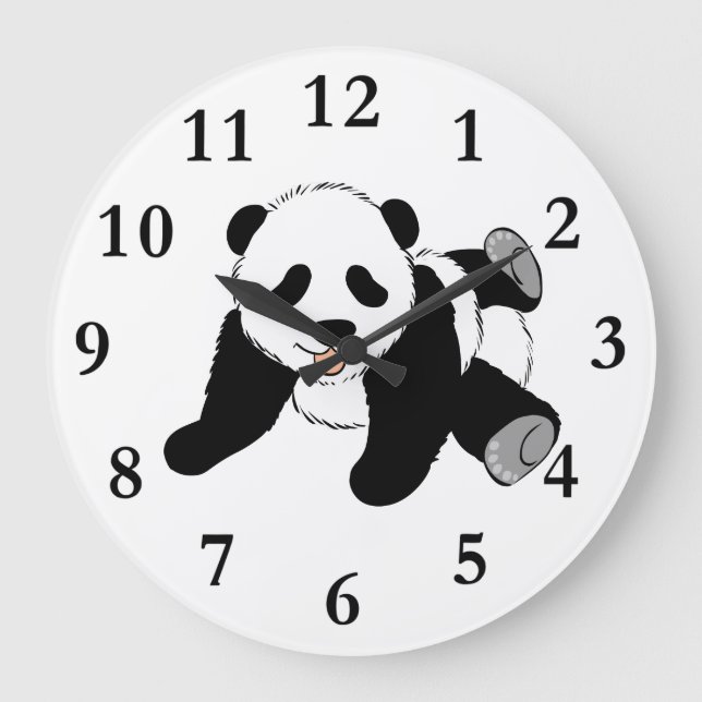 HORLOGE D'OURS PANDA (Recto)