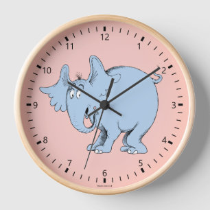 Horloge Dr. Seuss Horton entend un Qui!
