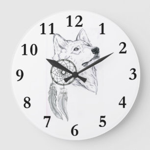 horloge dreamcatcher wolf 1