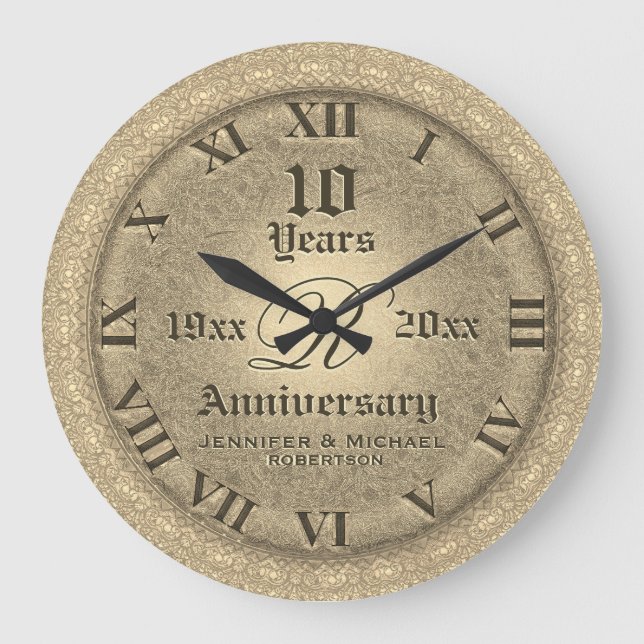 Horloge du 10e anniversaire (Recto)