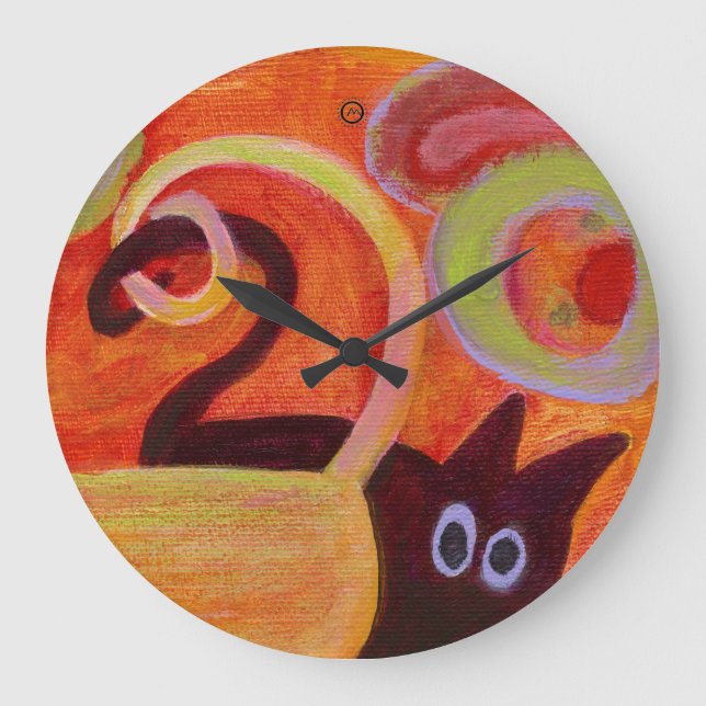 horloge du chat (Recto)