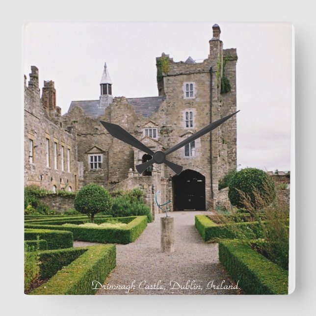 Horloge du château de Drimnagh, Dublin Irlande. (Recto)