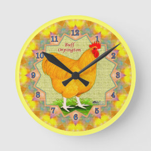 Horloge du coq Bug Orpington
