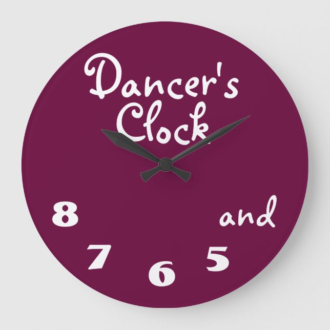 Horloge du danseur (Recto)