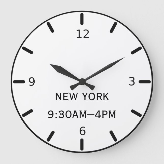 Horloge du fuseau horaire (Recto)