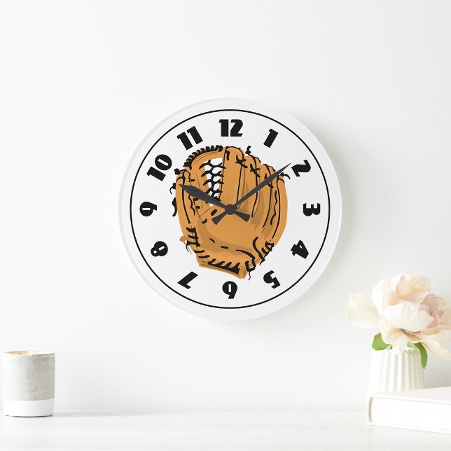 Horloge du gant de baseball (Créateur téléchargé)