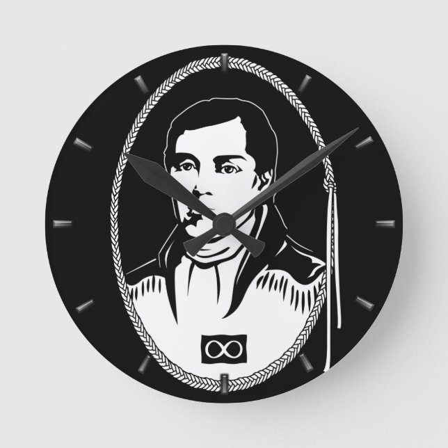 Horloge du héros métis Chef des Métis Cuthbert Gra (Recto)
