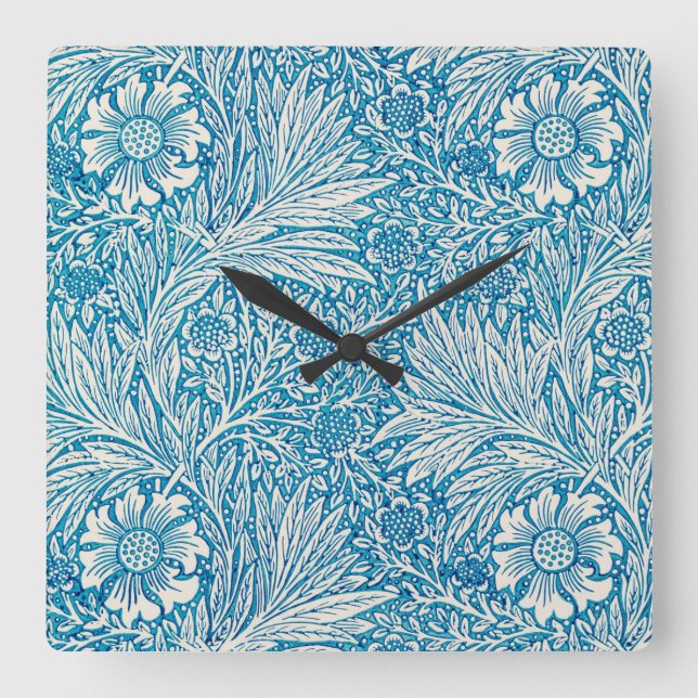 HORLOGE DU MUR ACRYLIQUE : WILLIAM MORRIS DESIGNS (Recto)