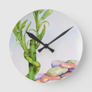 HORLOGE DU MUR BAMBOO LUCKY