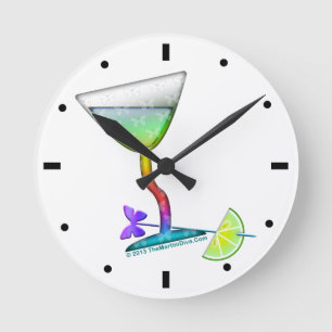 HORLOGE DU MUR - BUTTERFLY MARTINI