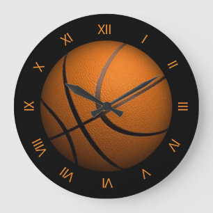 Horloge du mur de basket-ball Sport
