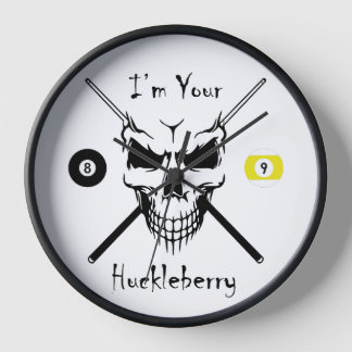 Horloge du mur de billard