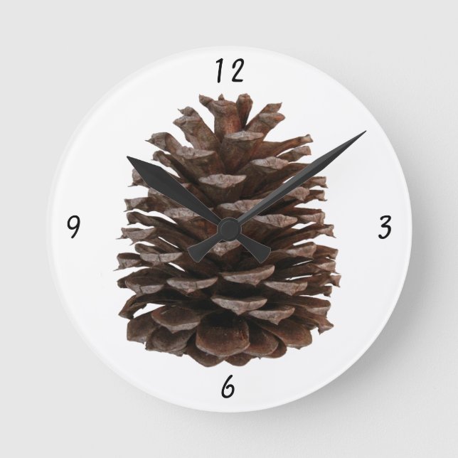 Horloge du mur de forêt (Recto)