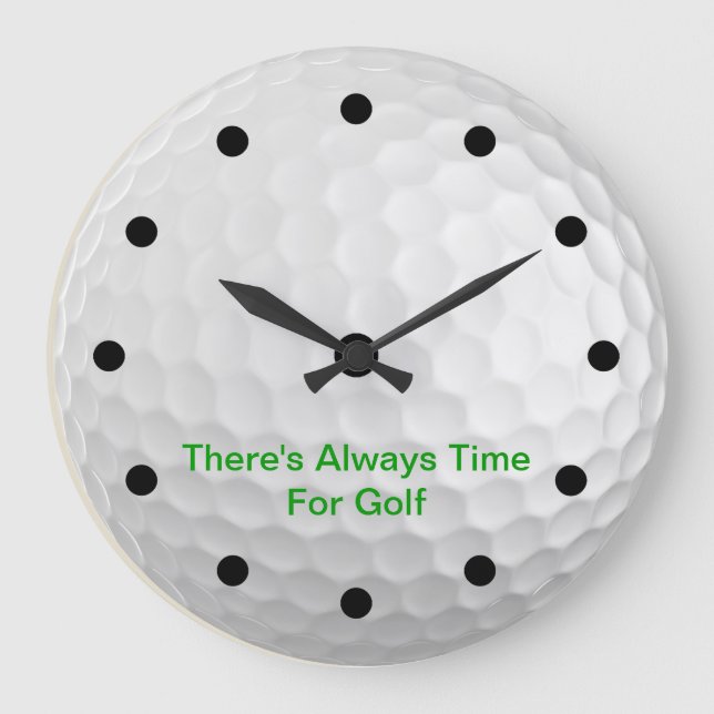 Horloge du mur de golf (Recto)