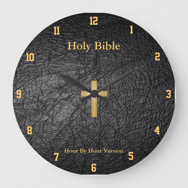 Horloge du mur de la Sainte Bible (Recto)