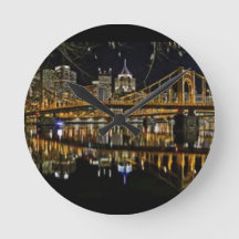 HORLOGE DU MUR DE PITTSBURGH