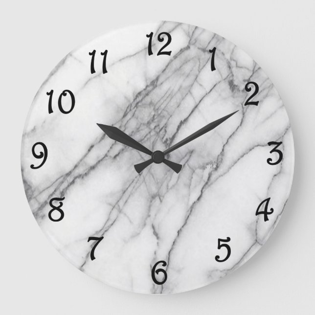 Horloge du mur du Marbre blanc (Recto)