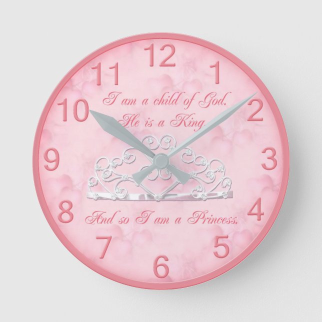 Horloge du Mur Religieux Princesse (Recto)