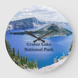 Horloge du parc national du lac Crater