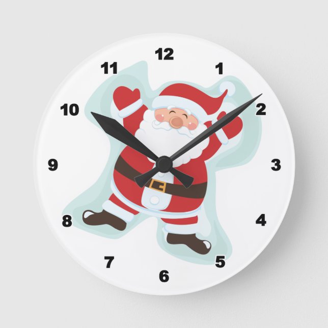 Horloge du Père Noël (Recto)