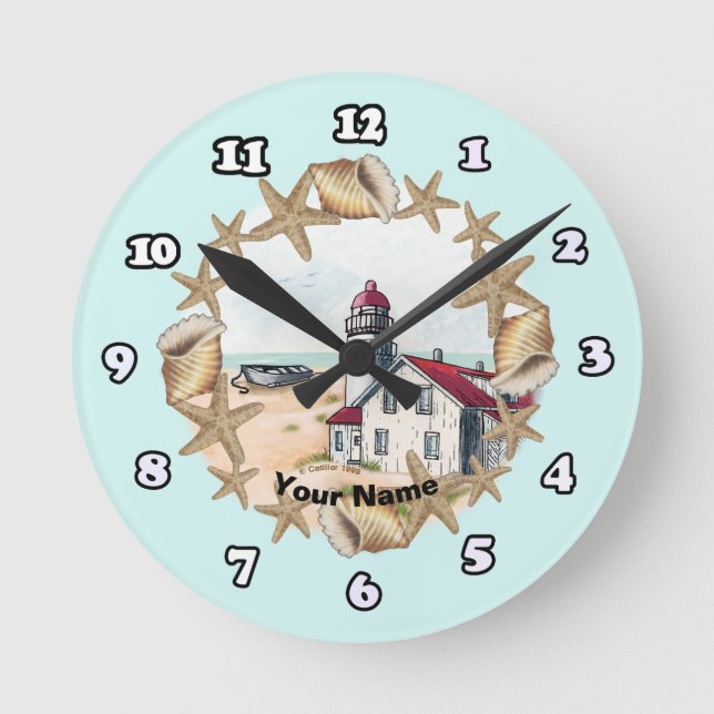 Horloge du phare de Seashell (Recto)