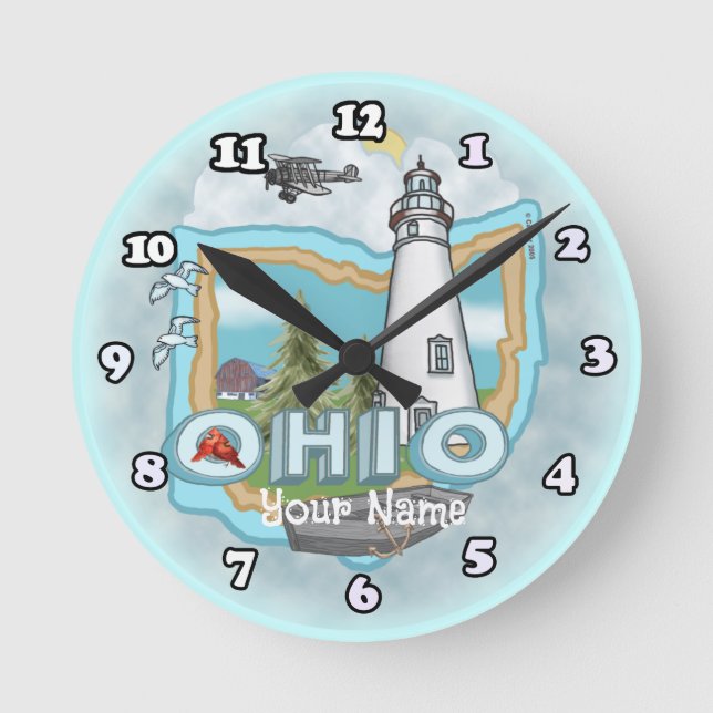 horloge du phare d'Ohio (Recto)